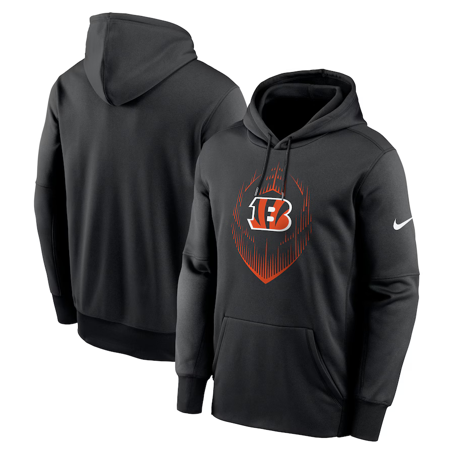 Men Cincinnati Bengals black style #4 2024 Nike NFL Hoodie